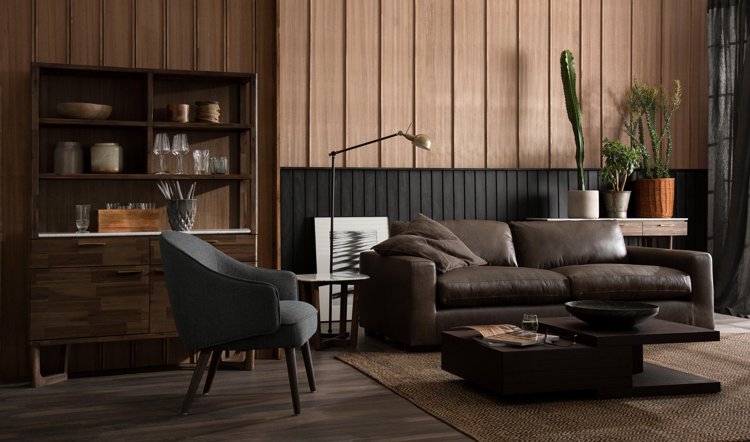 combinar muebles antiguos con modernos