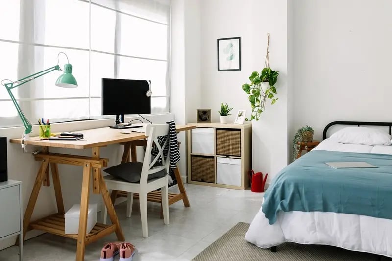 El dormitorio ideal para quienes trabajan desde casa