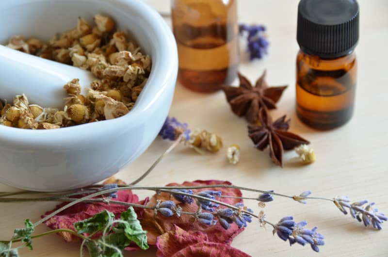 esencias aromáticas aromaterapia