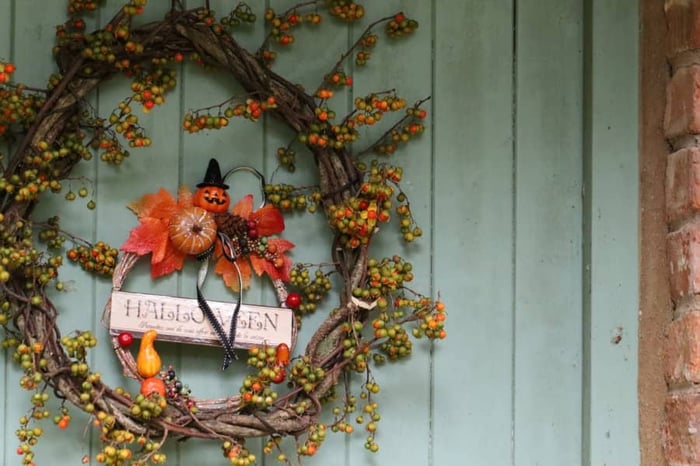 Halloween decoración puerta
