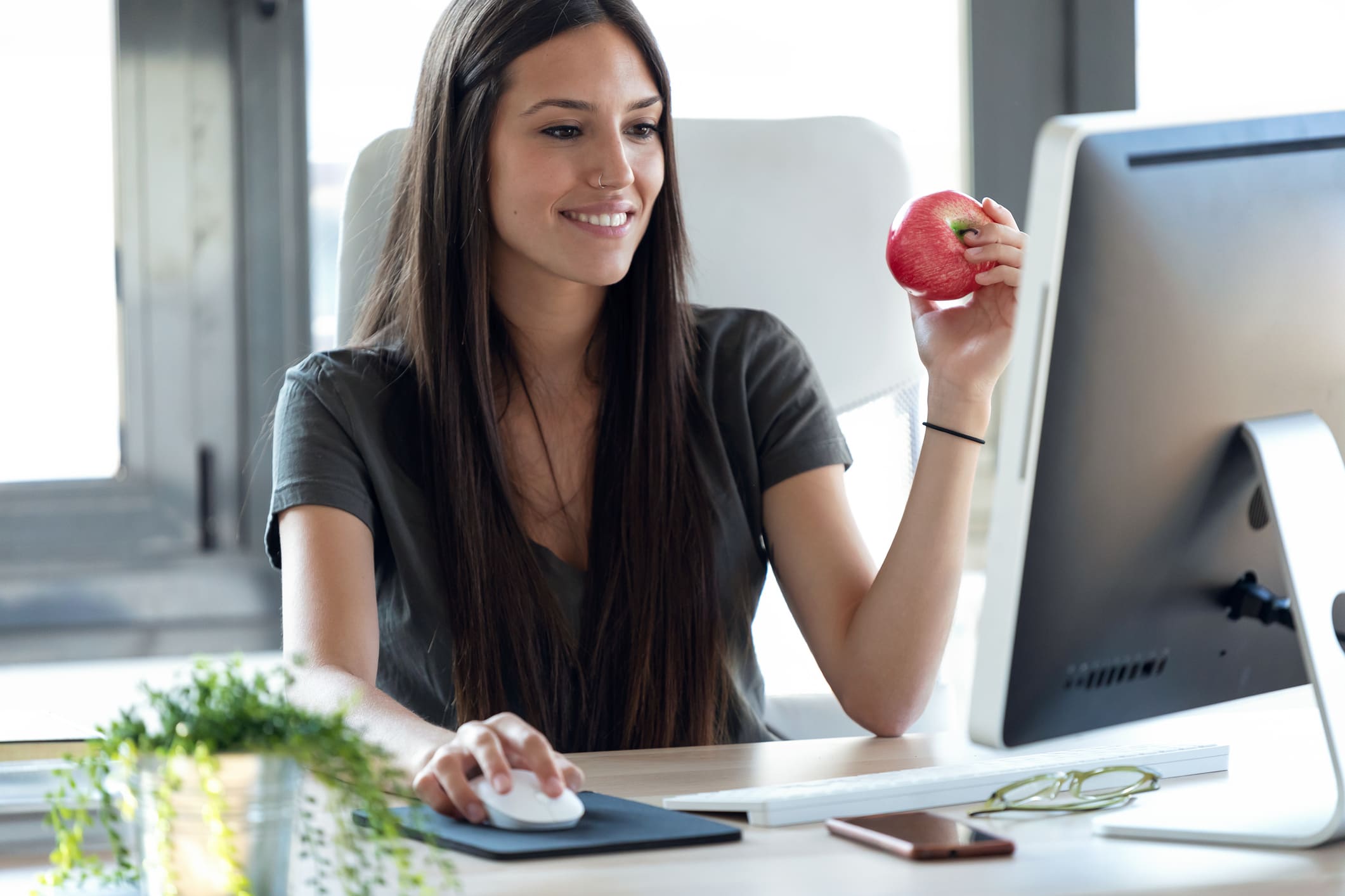 los beneficios de la manzana