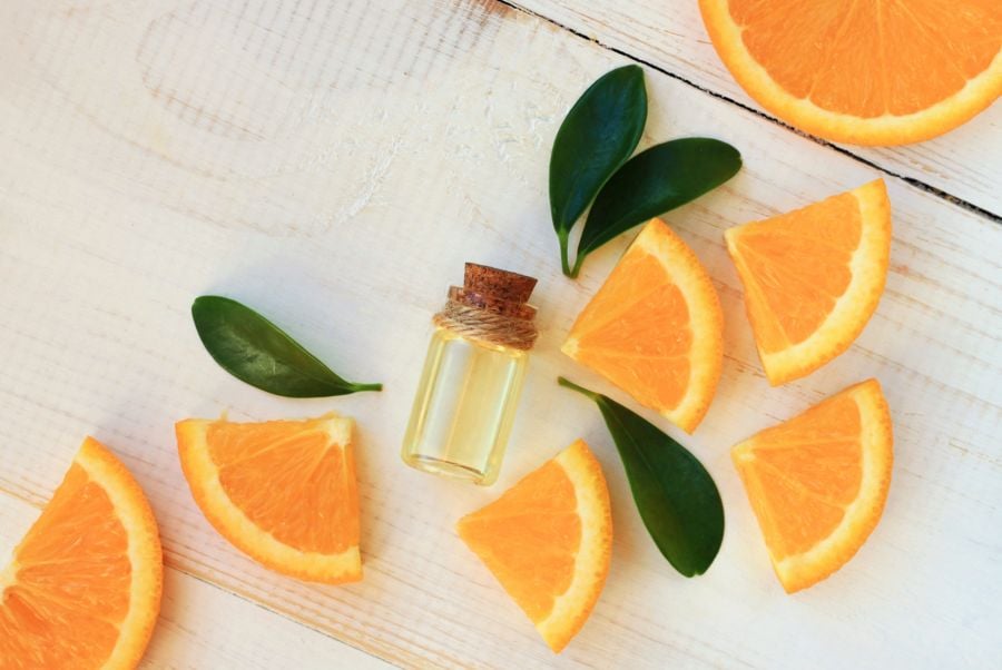tipos de aromas naranja