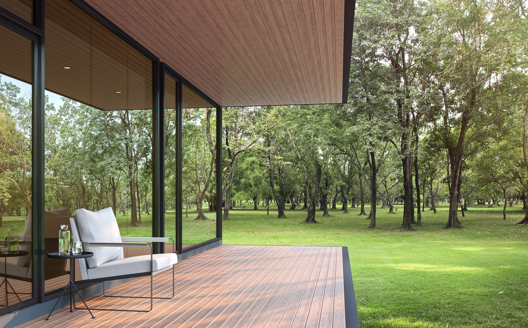 casa en el bosque
