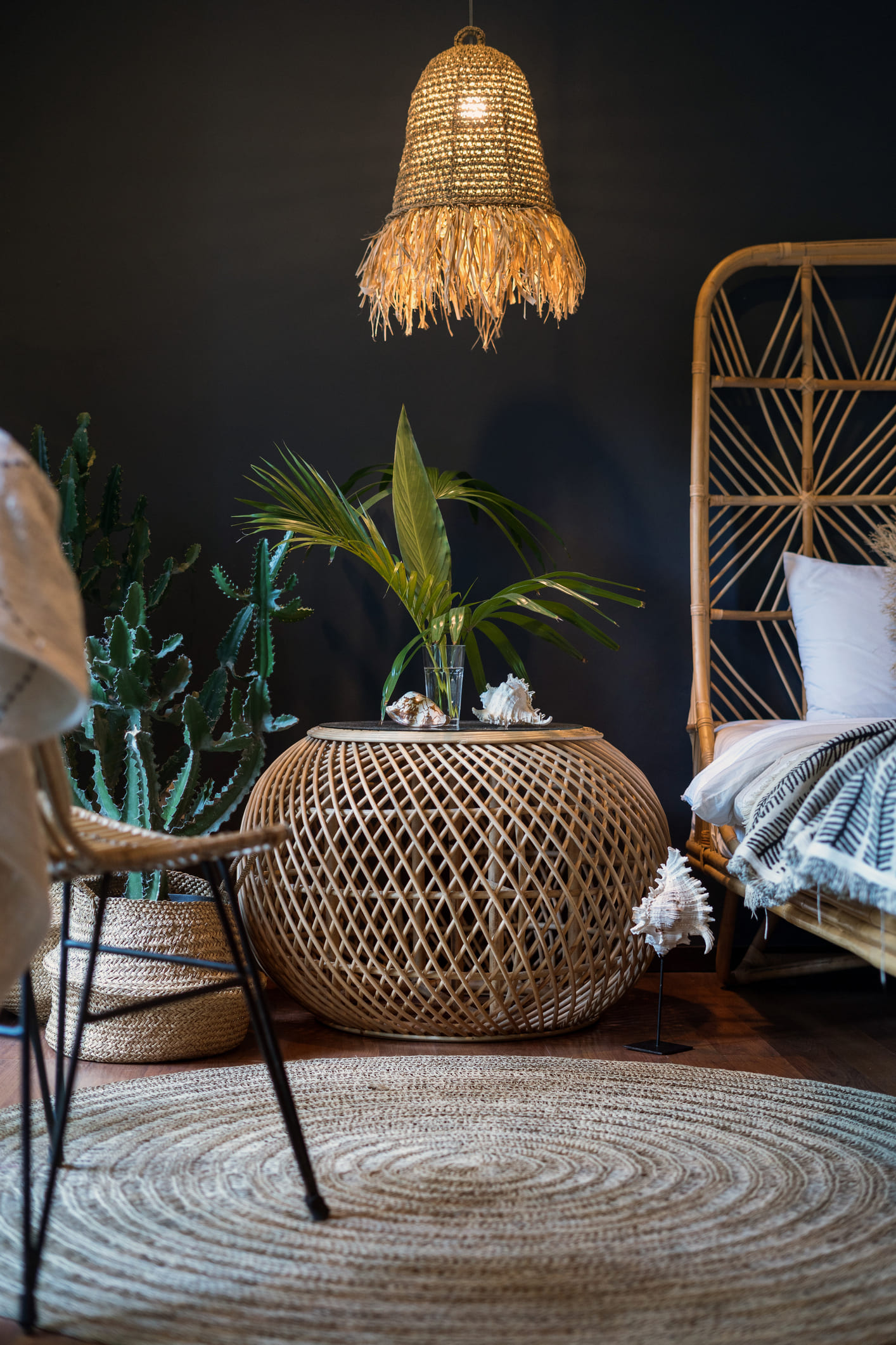 plantas en el dormitorio