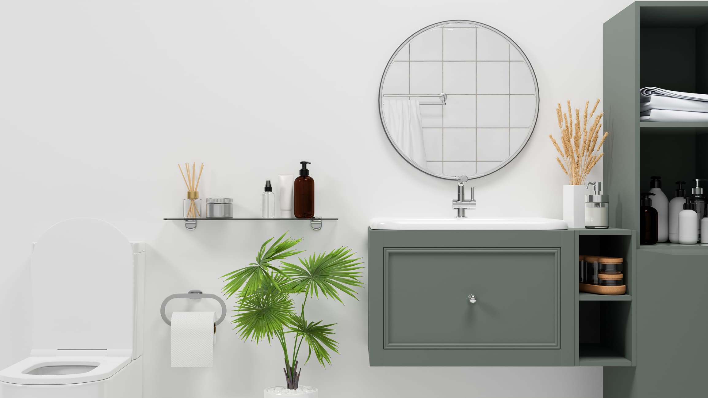 baño de visita